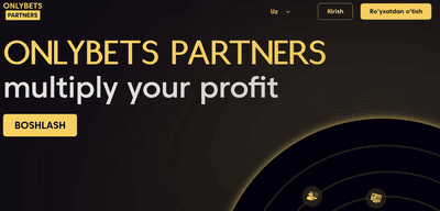 OnlyBets Partners hamkorlik dasturi