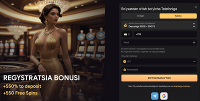 Onlybet hisobini ro'yxatdan o'tkazish